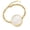 A, variant on Adjustable Lipstick Storage Bracelet with Shell Accent for Quick Makeup Touch Ups at Work or Travel