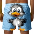 thumbnail image 4 of Timoontee Men Cargo Shorts Shorts Durable for Everyday Use Lightweight Breathable Breathable Fabric Lightweight Material Blue XL, 4 of 6