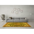 thumbnail image 3 of Ahgly Company Indoor Rectangle Persian Yellow Traditional Area Rugs, 3' x 5', 3 of 4