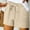 Beige, variant on Womens Shorts Summer Elastic Waist Shorts Casual Solid Color Shorts Ladies Comfy Lightweight Shorts with Pockets