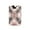 Soft Pink Tie-dye Pattern, variant on Foldable Laundry Hamper Bag with Handles Dirty Clothes Basket 12.6" x 11" x 22.7" Tie-dye Clouds Pattern
