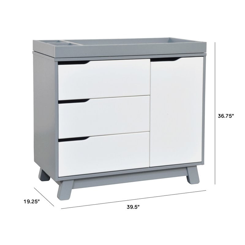 dresser with removable changing table top