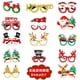 thumbnail image 2 of Gafas de Feliz Navidad Santa Claus muñeco de nieve astas árbol de Navidad decoración de Navidad foto Prop niños regalo de Año Nuevo, 2 of 4