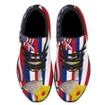 thumbnail image 2 of Hawaii Stte Hibicus Flower and Nene Shoes Sneakers Black Size 7, 2 of 7