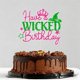 thumbnail image 3 of Decoración para tartas Pezutoi Have a Wicked Birthday, rosa y verde, 3 of 4