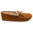 thumbnail image 2 of Minnetonka Men's Suede Pile Lined Softsole Slipper, 2 of 3