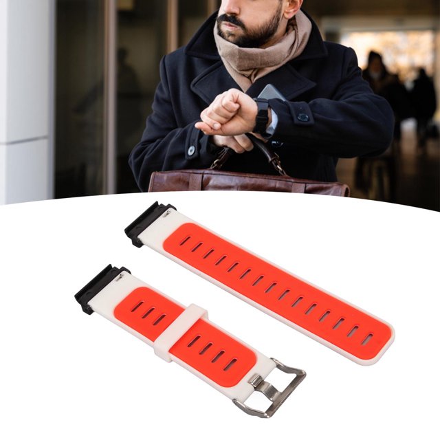 Correa de reloj hebilla de metal Correa de reloj 22 mm Reemplazo flexible para deportes para relojes deportivos ANGGREK Otros
