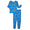 Polar Express, variant on Polar Express Toddlers' Christmas Snug Fit Top and Pants Pajama Set, 2-Piece, Sizes 12M-5T