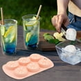 thumbnail image 6 of Yika Clearance Ice Cube Trays Lemon Ice Lattice Household Kitchen 6 Ice Sum Chocolate Easy Demoulding, 6 of 6