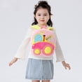 thumbnail image 4 of Creative Cute Cartoon Plush Engineering Vehicle Excavator Dump Truck Backpack For Outdoor Traveling Kindergarten Boys And Girls Accessories Gift, 4 of 5
