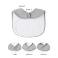thumbnail image 6 of 8 Pack Muslin Cotton Baby Bibs for Unisex, Soft and Absorbent Gender Neutral Set for Feeding and Drooling,Adjustable Bandana Bibs Gift for Baby Girls Boys Teething Drool, 6 of 10