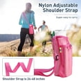 thumbnail image 4 of GASTROPOD 2026 New Water Bottle Bag with Strap,Mesh Water Bottle Holder Crossbody Water Bottle Sling Bag Adjustable Strap,Lightweight Water Bottle Carrier for Walking Sports Hiking Camping,1 Pcs, 4 of 5