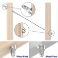 thumbnail image 2 of 30 Pack Stainless Steel 1/4In 30 Degree Angle Beveled Washer, 2 of 5