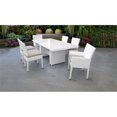 thumbnail image 1 of Table de Salle à Manger Rectangulaire Monaco 4 Chaises Sans Bras 2 Chaises, 1 of 2