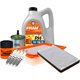 thumbnail image 1 of Kit De Afinación Con Aceite 10W30 Mineral, Bujías Iridio, Filtro De Aire, Filtro De Aceite, Filtro De Combustible Y Filtro De Cabina 9 Piezas Compatible con Mazda Tribute L4 2.0L DE 2001 A 2004, 1 of 1