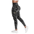 thumbnail image 5 of FITOP Yoga Leggings with Pockets for Women Scrunch Workout Leggings High Waist Butt Lifting Cargo Pants, 5 of 7