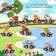 thumbnail image 5 of Tren magnético de madera Brialice de Montessori Toys, de 1 a 3 años, 5 of 7