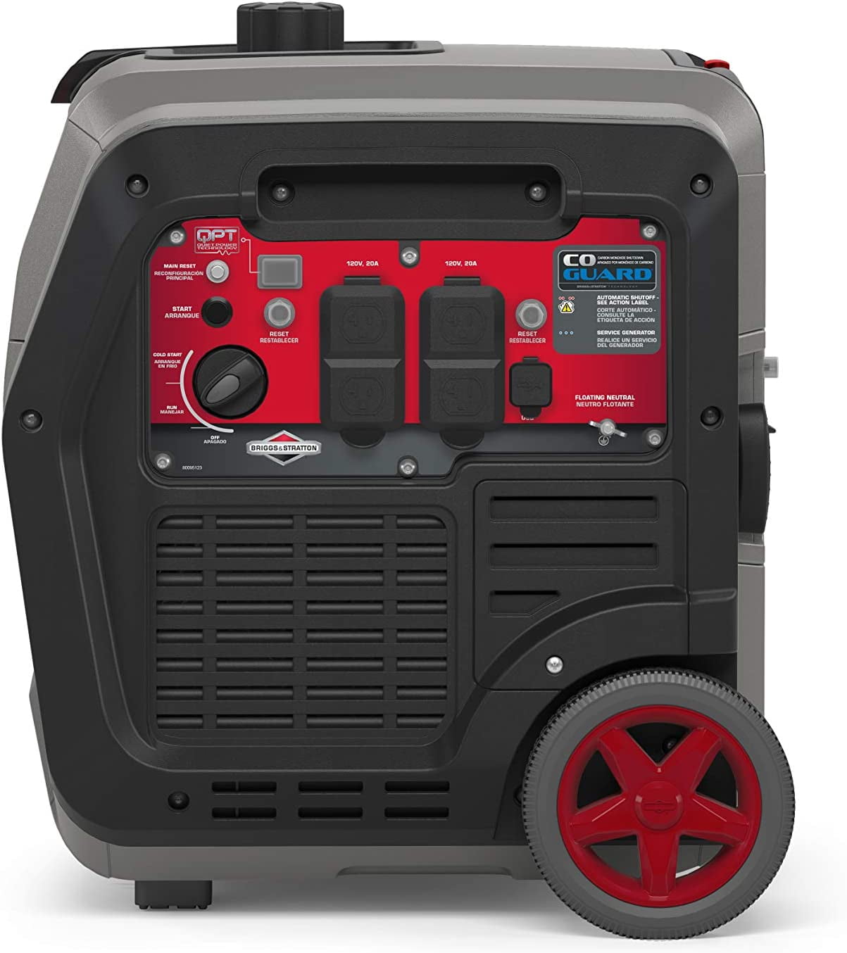 Briggs & Stratton P4500 Portable (030836) Generators, 4500Watt, Gray