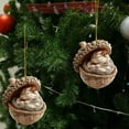 thumbnail image 4 of Adorno Navideño de Animales Del Bosque de 10 Cm | Colgante Acrílico para Árbol de Navidad | Decoración Caprichosa de Animales Del Bosque | Ideal para Árboles, Coronas, Centros de Mesa y Regalos, 4 of 6