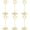 Gold, variant on Radezon 10 Pack 8.75 inch Tall Table Number Holders Place Card Holder Table Picture Holder Wire Photo Holder Clips Picture Memo Note Photo Stand (Silver)