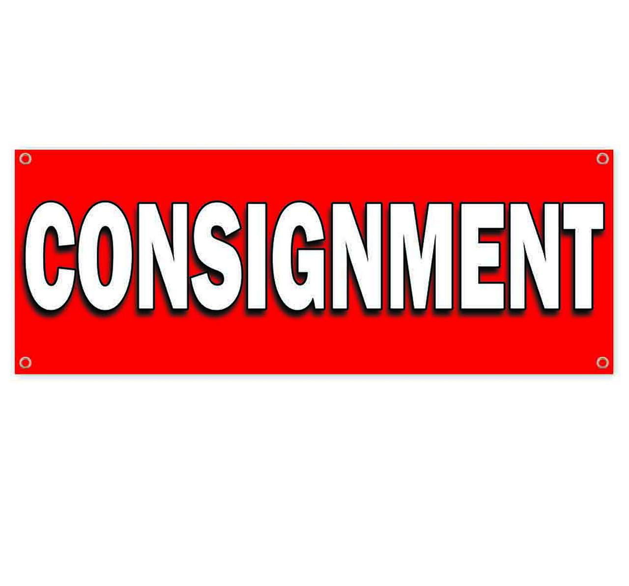 Consignment Flag 3x5ft Consignment Store Banner Sign Thrift Store 