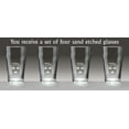 thumbnail image 2 of Wiley Irish Coat of Arms Pub Glasses - Set of 4 (Sand Etched), 2 of 2