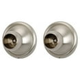 thumbnail image 5 of Yale Shower Rod Brackets, Polished Chrome, 5 of 6
