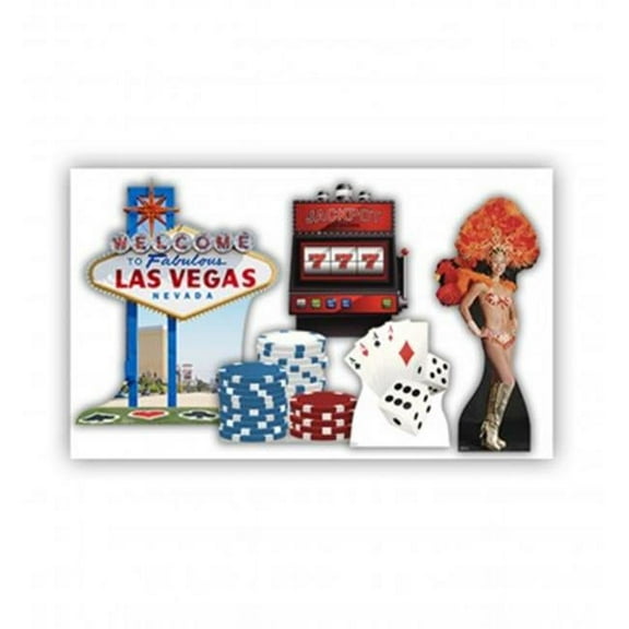 Advanced Graphics 1839 Vegas Party Theme Set - 1840 - 1845