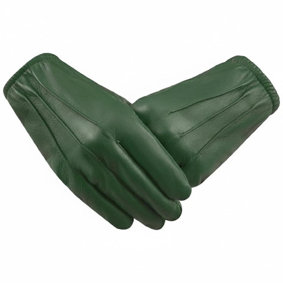 Genuine Leather Unlined Low Cut Gloves, Dress Gloves, Search Gloves, Parade Gloves For Men