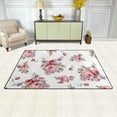 thumbnail image 3 of Coolnut Lightweight Soft Area Rugs 60x39 inch, Bunch of Roses Floor Mat for Kids Playing Room Hardwood Floor Living Room Nursery Rugs, 3 of 6
