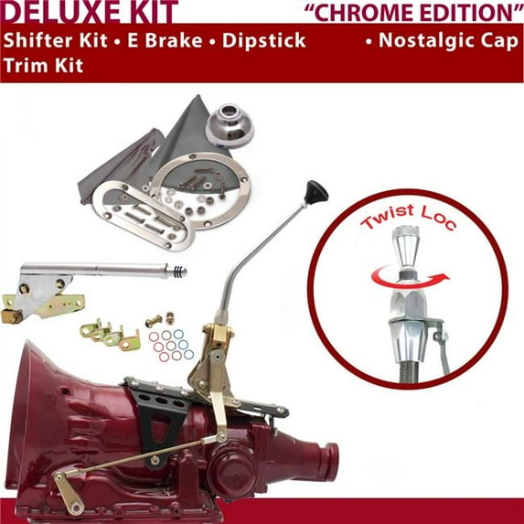 American Shifter TH200 Shifter Kit 10 in. E Brake Trim Kit Dipstick for CC6AD