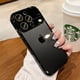 thumbnail image 2 of Luxury Electroplate Transparent Phone Case For iPhone 11 12 13 14 15 Pro Max XR XS X 7 8 Plus Soft Silicone Bumper Back Cover, 2 of 4