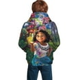 thumbnail image 3 of Youth Encanto Hoodies 3d Print Pullover Hooded Sweatshirt With Pocket For Boys Girls, 3 of 7