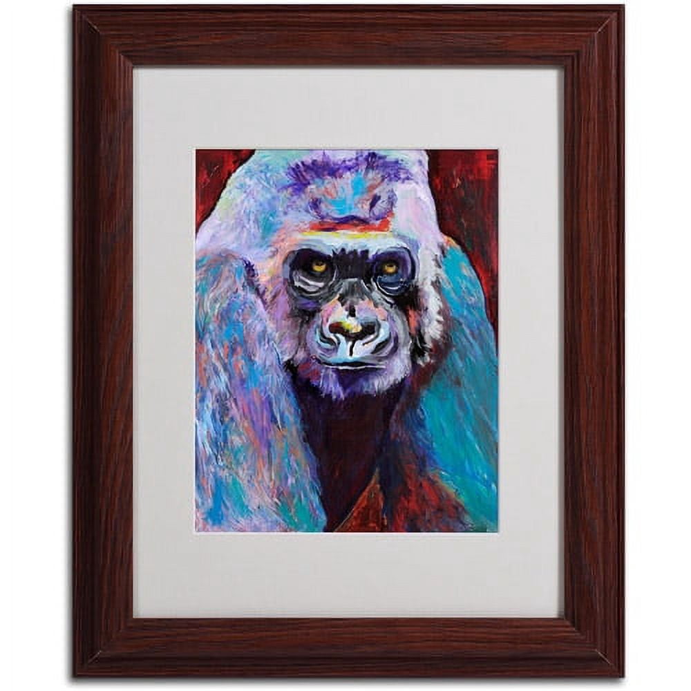 Trademark Fine Art "Thor" Matted Framed Art by Pat Saunders