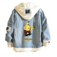 thumbnail image 1 of Pack de Pikachu fresco travieso lindo moda anime chaqueta vaquera, 1 of 1