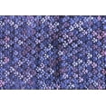 thumbnail image 1 of Ahgly Company Machine Washable Indoor Rectangle Abstract Blue Contemporary Area Rugs, 2' x 5', 1 of 4