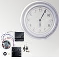 thumbnail image 3 of Reloj de , movimiento de repuesto, Motor de reloj de pared oscinte, mecanismo de relojería, piezas de reparación de reloj de DIY Sunnimix Movimiento de reloj de péndulo, 3 of 8