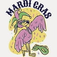 thumbnail image 2 of CafePress - Mardi Gras Flamingo - White/Black Shot Glass, Unique and Funny Shot Glass, 2 of 2