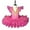 Hot Pink, variant on Mikilon Toddler Little Girls Ice Princess Ballerina Costume Dance Outfit Ballet Tutu Dress Dancewear with Accessories
