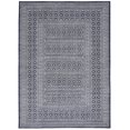 thumbnail image 3 of Nourison Royal Moroccan Geometric Navy/Grey 4' x 6' Area Rug, (4x6), 3 of 9