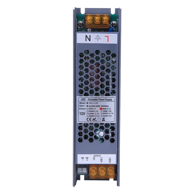 Alimentation 80W Haute Efficacité Support SCR 0-10V PWM DALI 4 Méthodes de Contrôle (12V/6.7A)
