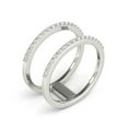 thumbnail image 2 of Aonejewelry 0.35 Carat Diamond Fashion Ring In 10K White Gold, 2 of 2