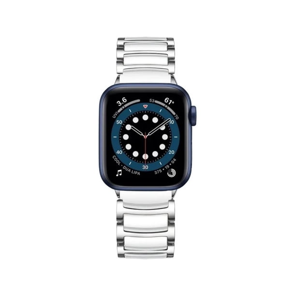 Correa De Cerámica Acero Inoxidable Premium Para Applewatch 42/44/45mm