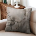 thumbnail image 4 of Watercolor Gray and Brown Throw Pillow Covers 18 X 18 Inch, Set Of 2, Linen Study Sofa Cushion Cover Indoor Living Room Home Decor, 4 of 7