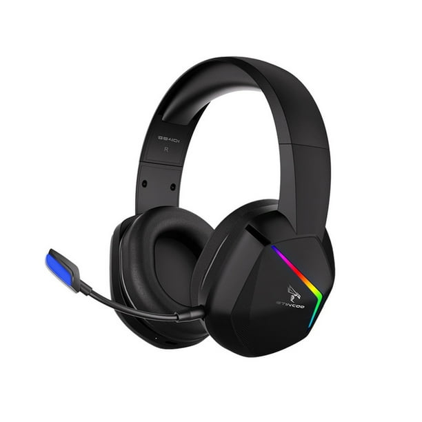 Bearachild Somic Gaming Headphone LED Profesional Moda Flexible Desmontable Micrófono Auricular Juego Jugar PC Auriculares Juegos de teclado y mouse para computadora 3.5+USB NO1