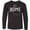 AB-Black, variant on Inktastic It's Home- State of Oklahoma outline Long Sleeve Youth T-Shirt