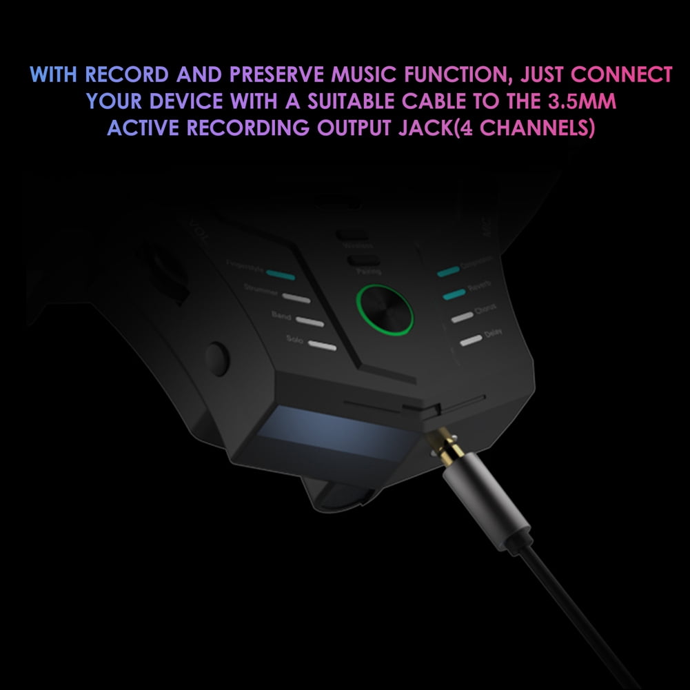 G0 Pro Guitar Preamplifier BT Preamp Pickup Acoustic Chorus Delay Reverb Effect Soundhole Pickup with Receiver