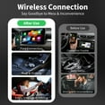 thumbnail image 2 of Wireless CarPlay Adapter, Dyeetic Wired CarPlay to Wireless Mini USB Design CarPlay Adapter for iPhone 6+ / Android 11+, Plug & Play, Fast & Stable Connection, 2 of 8