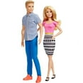thumbnail image 2 of Mattel Barbie and Ken Doll 2-Pack Featuring Blonde Hair, 2 of 6