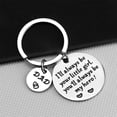 thumbnail image 4 of Father’s Day Gift - Keychain Gifts from Daughter, I'll Always Be Your Little Girl, You Will Always Be My Hero, Keychain for Dad Birthday, Valentine’s Day, Christmas Gift from Daughter, 4 of 6